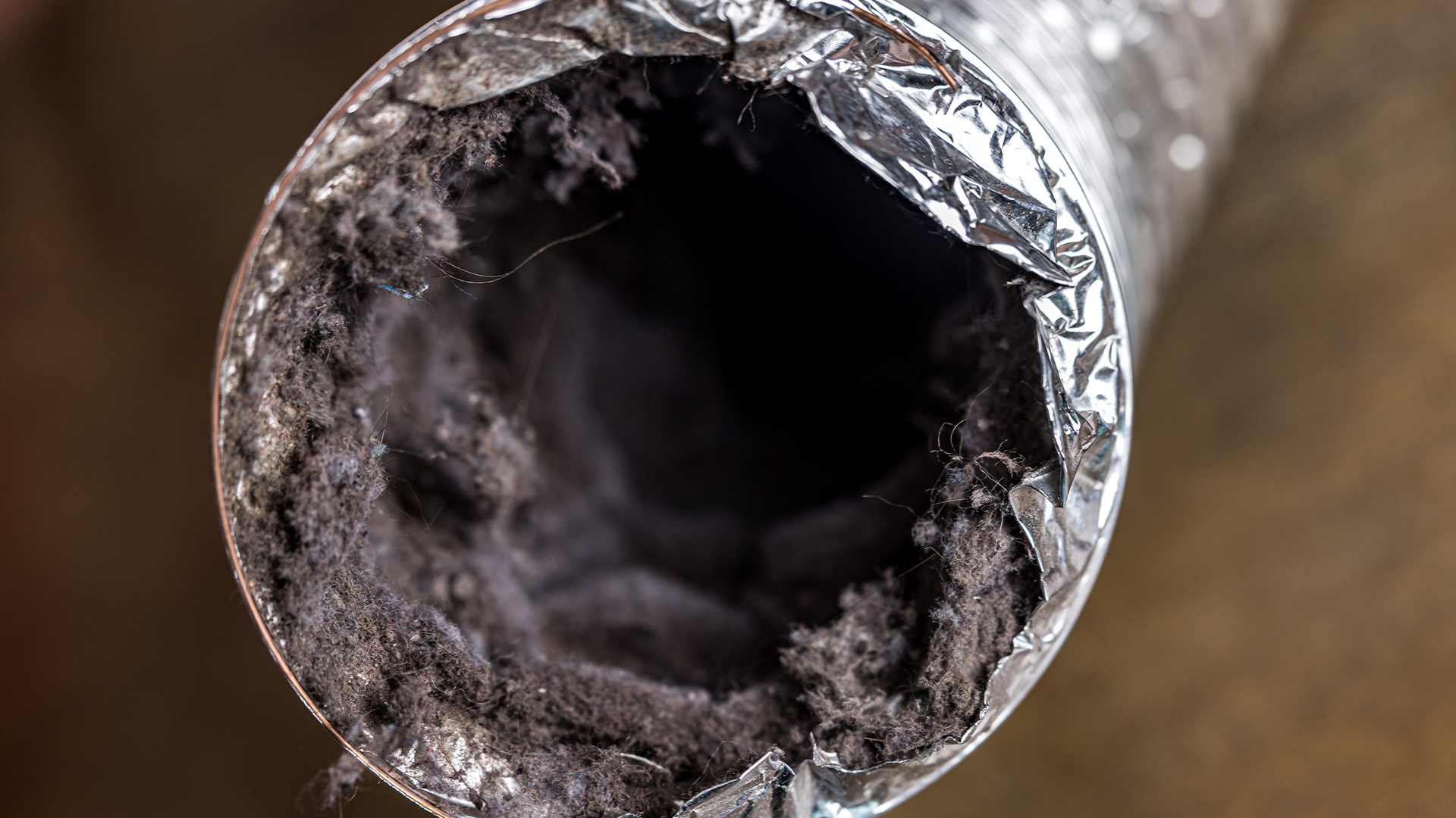 Dryer Vent Pro Cencal Clovis Fresno CA Lint Filled Vent 1