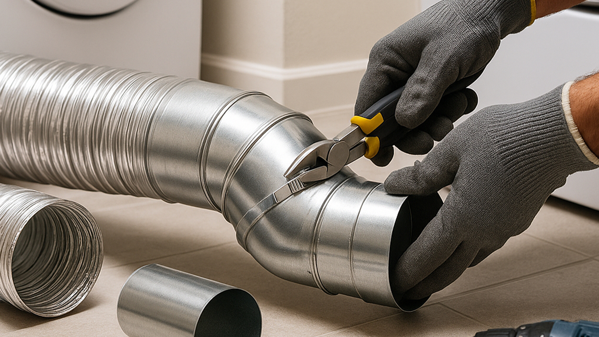 Dryer Vent Pro Cencal Clovis Fresno CA Rerouting & Repair 1